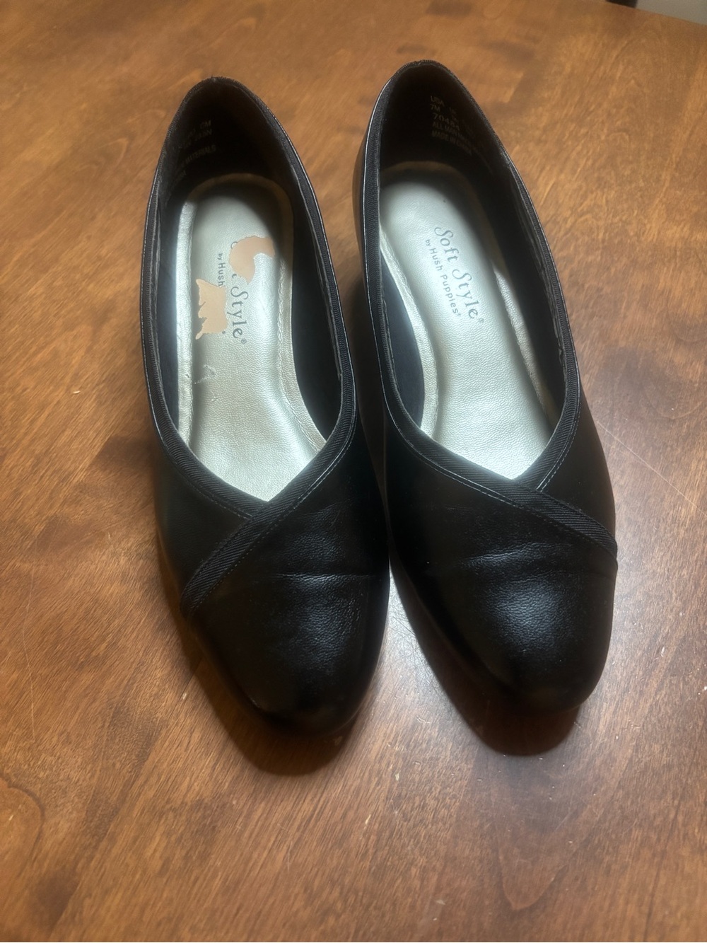 Soft Style Black Devine block heels